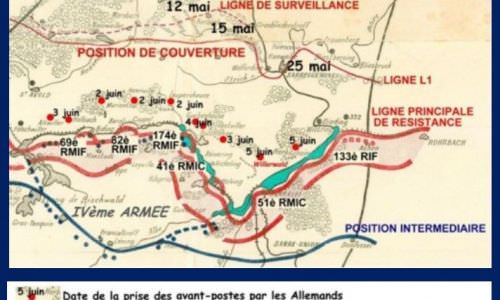 Combats de 1940 à Willerwald Combats de 1940 à Willerwald